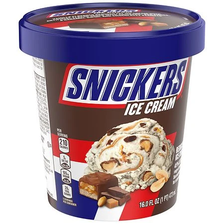 SNICKER ICE CREAM PINT