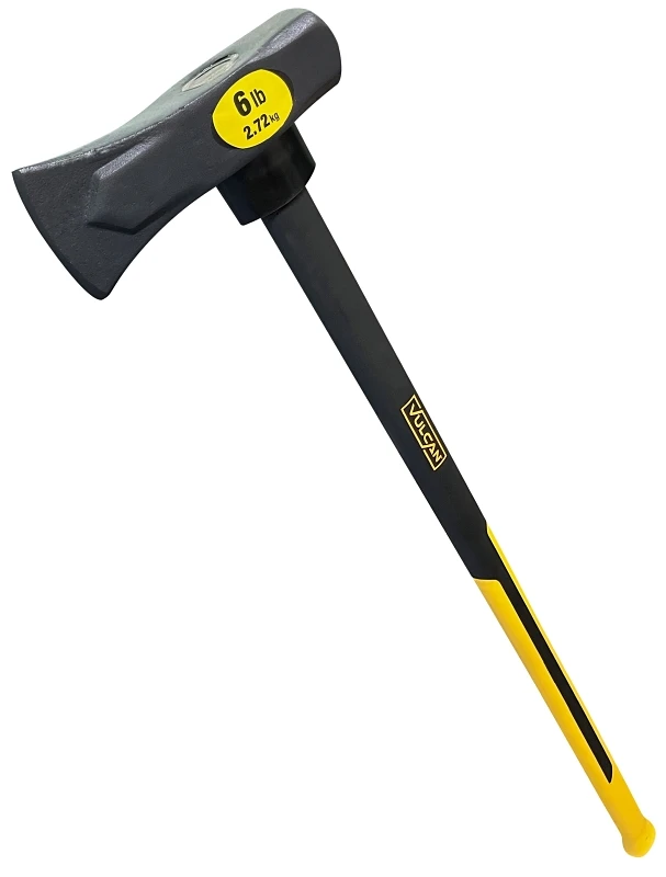 6 Lb Splitting Maul With 30-3/4 In Fiberglass Handle