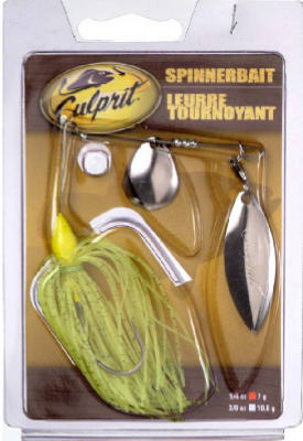 White Spinner Bait 1/4-ounce Fishing Lure Model 112