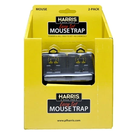 2PK WOOD MOUSE TRAP