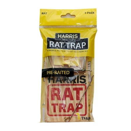 Wooden Rat Trap - Effective Rodent Control Solution