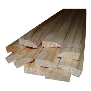 Solid Pine Moulding, Ranch Stop, 7/16 x 1-3/8 In. x 7 Ft.
