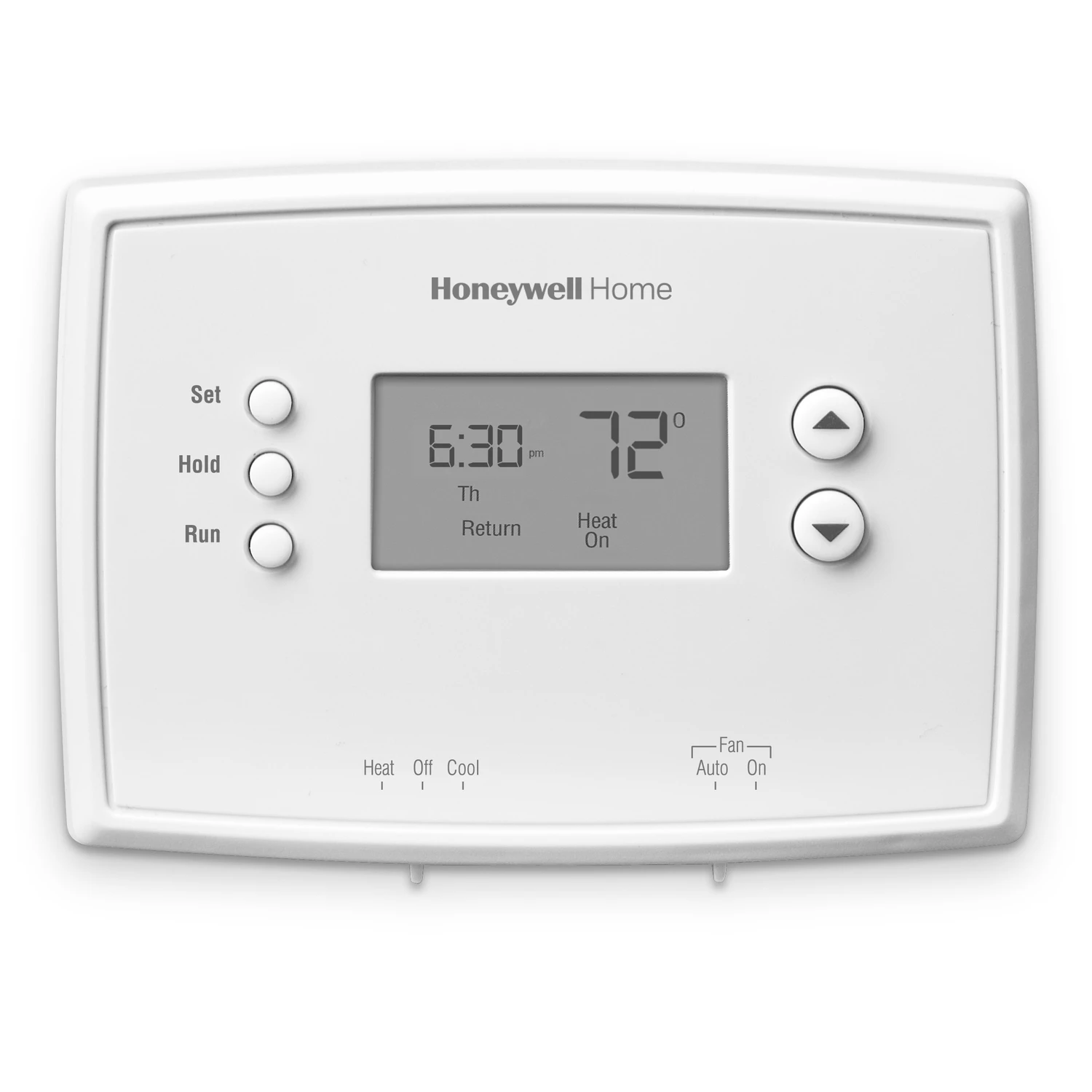 Rth221b1039/e1 Heating And Cooling Push Button Programmable Thermostat