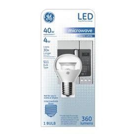 Ge 40 Watt Equivalent Warm White S11 Led Appliance Light Bulb - Model 13983
