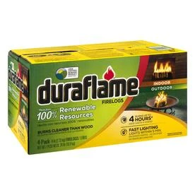 Duraflame 4-Pack 6-lb Fire Logs