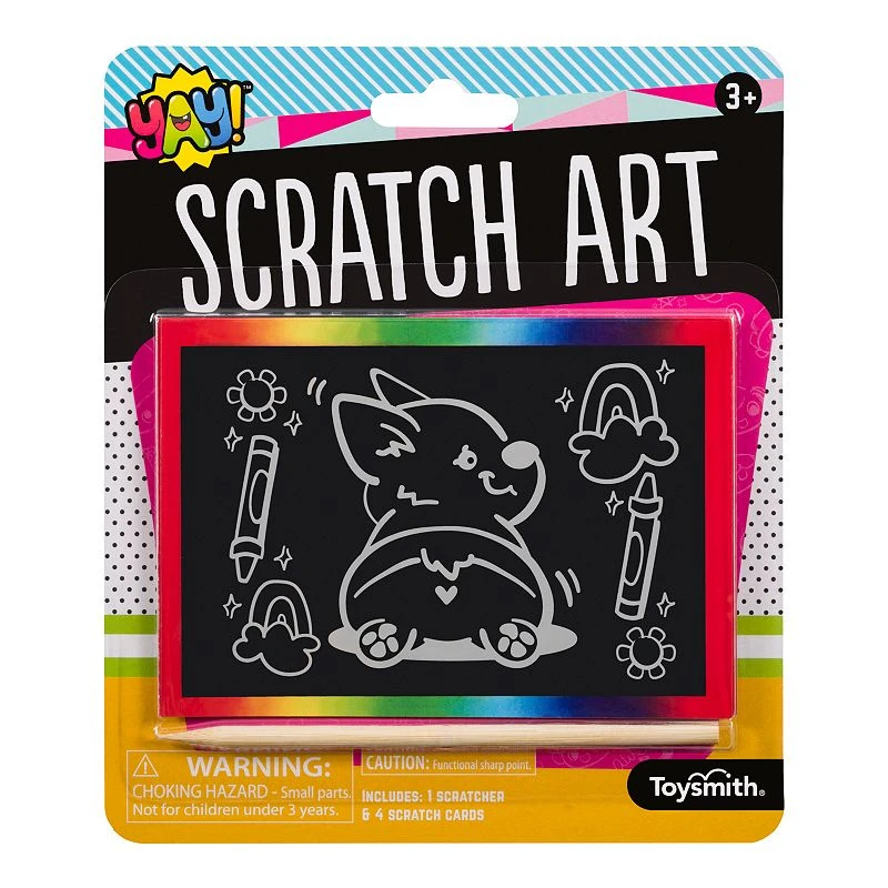 Multicolor Scratch Art Kit For Creative Fun And Artistic Expression