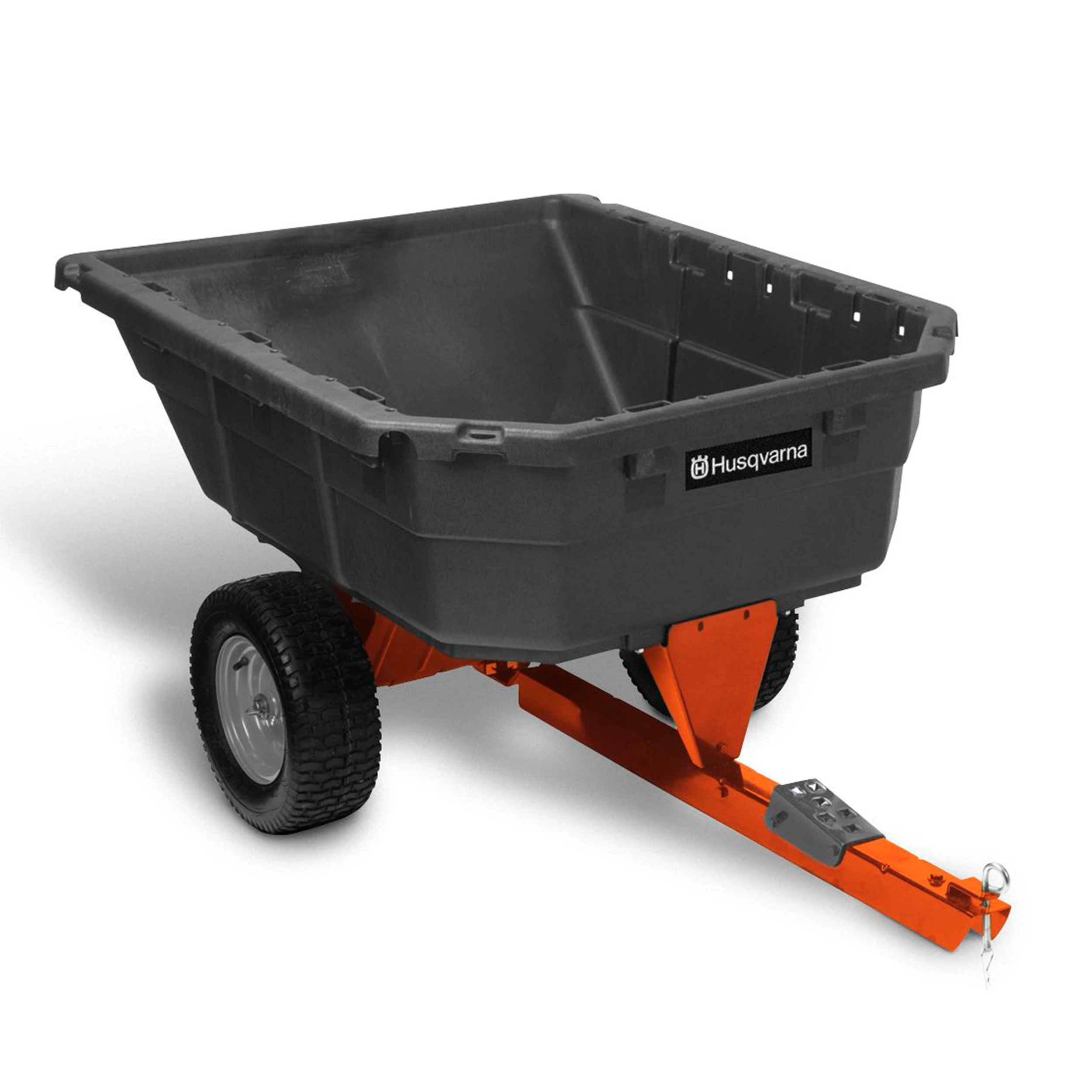 12.5CU FT POLY SWIVEL DUMPCART