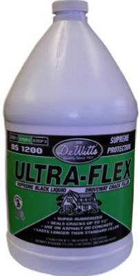 Ultra-flex Asphalt & Concrete Crack Filler, 1-gallon, Model 508-1