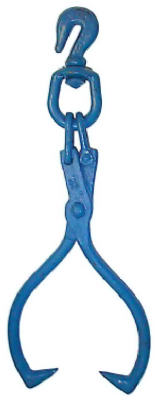 16 Inch Heavy-Duty Logging Tongs with Swivel Hook
