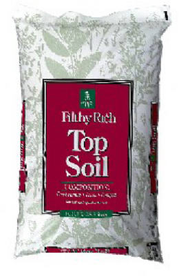 Top Soil, 1 Cubic Foot Bag For Gardening And Landscaping