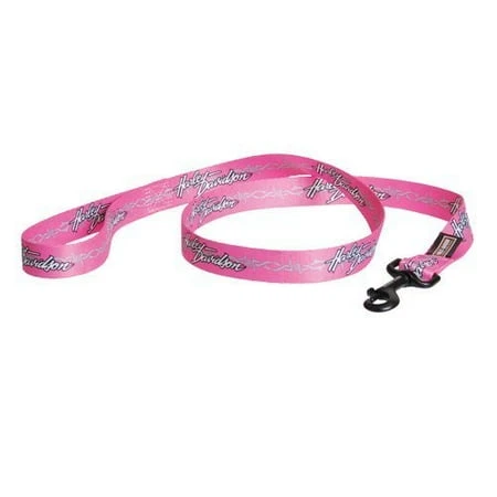 PINK HARLEY DAVIDSON LEASH