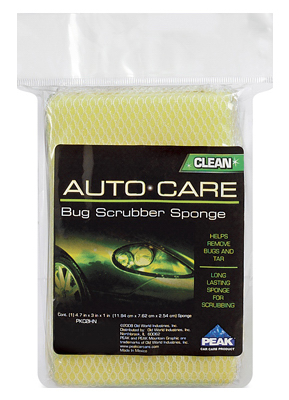 Car Bug Scrubber Sponge - Model Pkc0hn For Effective Cleaning
