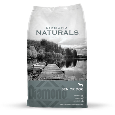 Naturals Senior Dog Food, 35 Pound Bag, Diamond Brand