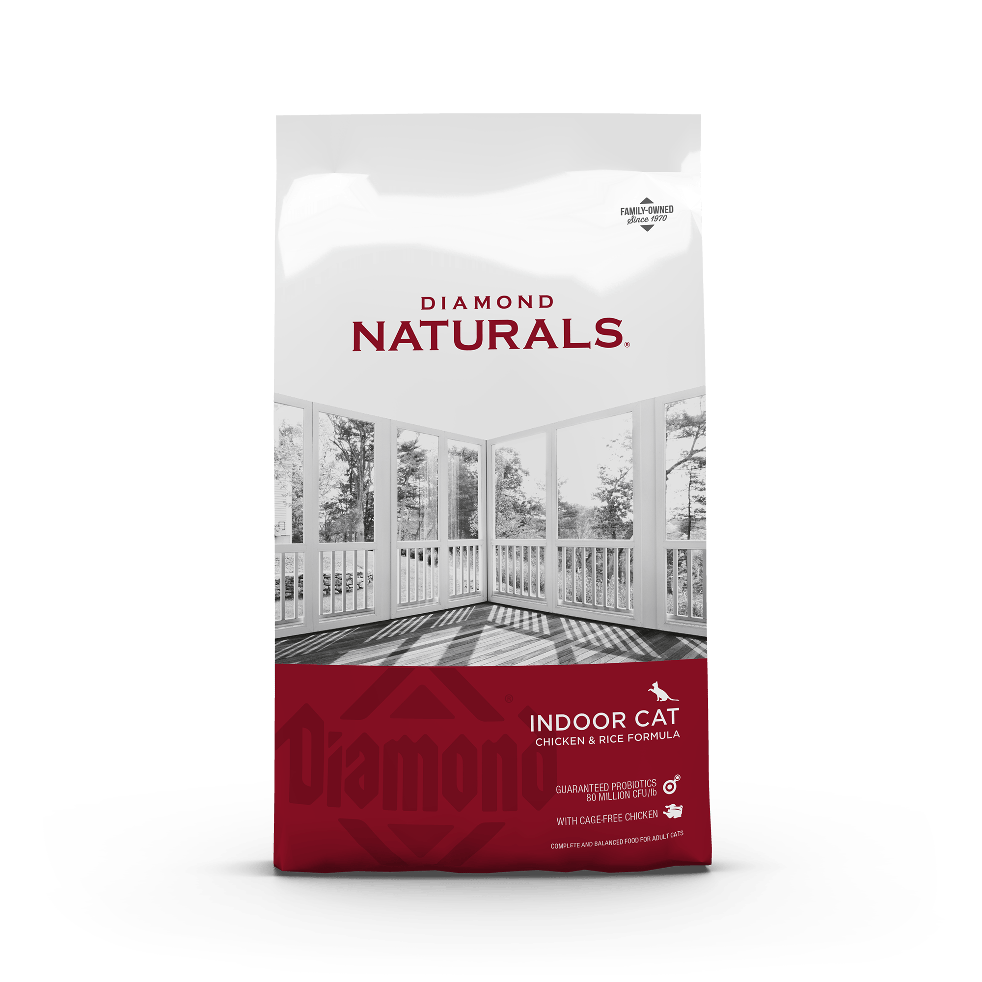Naturals Indoor Formula Cat Food, 18 Pounds, Diamond Brand