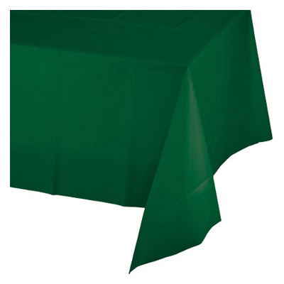 54x108 Inch Heavyweight Green Table Cover For Parties And Events