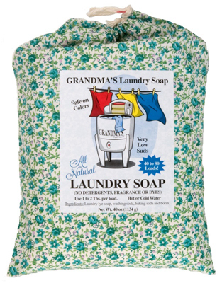 40 Ounce Grandma's Laundry Soap - Natural Cleaning Power For All Fabrics