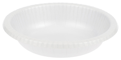 White Paper Bowl 20 Ounce Capacity 20 Count Pack