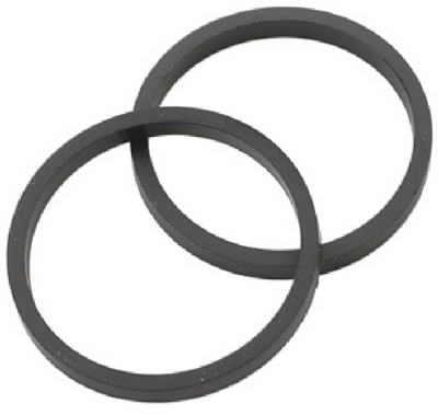 2-Pack 1.04 O.D. x .92 I.D. x .103-Inch Rubber Cap Thread Gasket