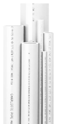 Pvc Pressure Pipe, Sdr 26, 1-1/2 Inch X 20 Feet For Plumbing Applications