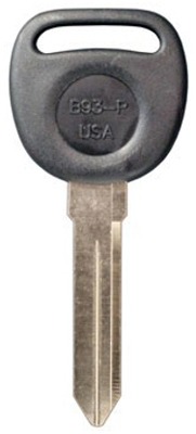 General Motors Key Blank B93-p For Automotive Applications