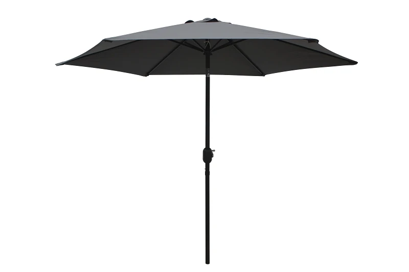 59655 Tilt/crank Market Umbrella, 94.4 In H, 106.3 In W & L Canopy