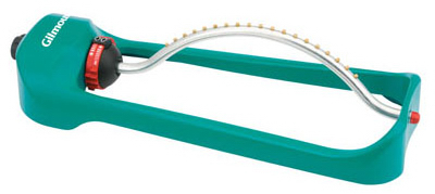 Oscillating Sprinkler With 4,000 Sq. Ft. Coverage And Metal Spray Tube
