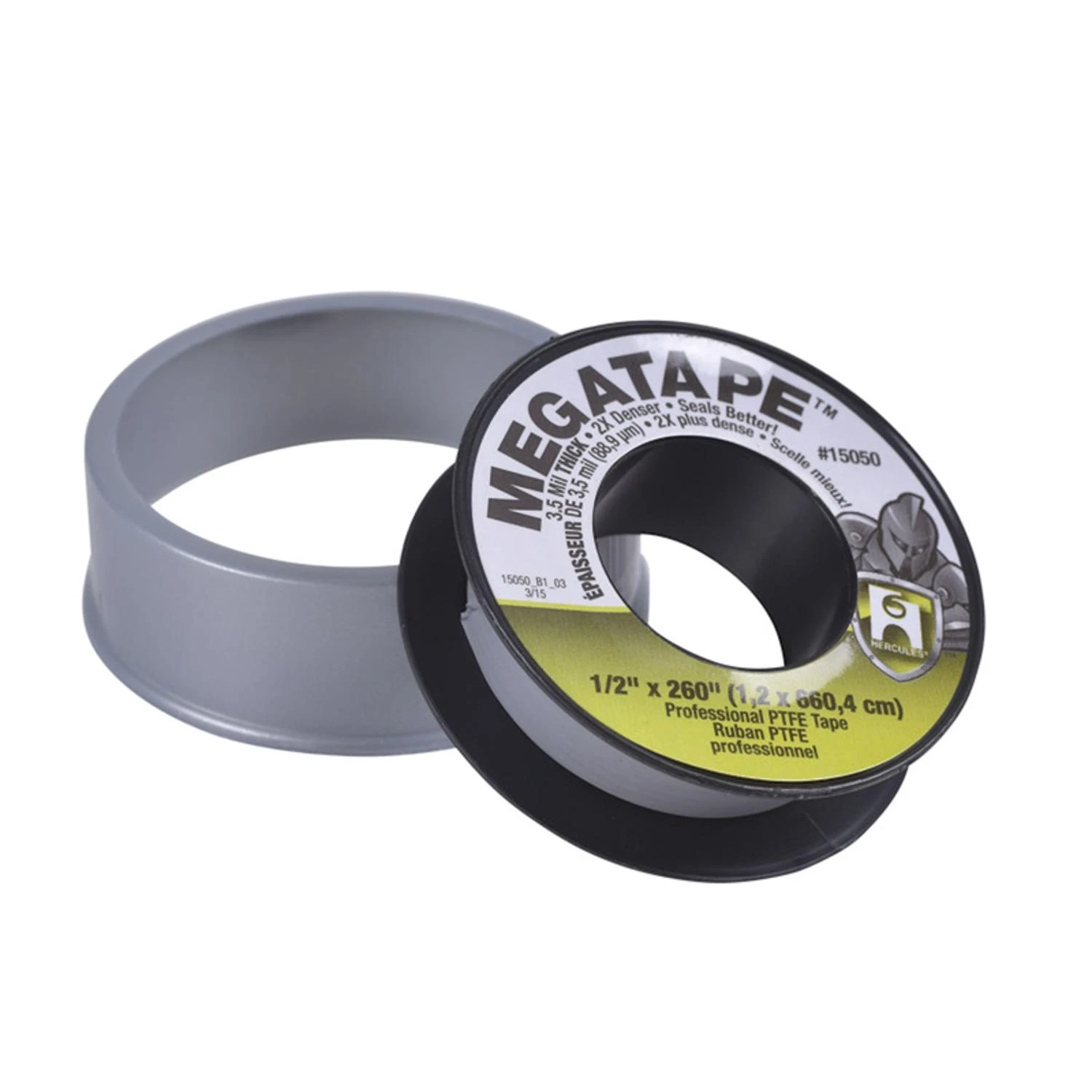 Megatape Gray 1/2 In. W X 260 In. L Professional-grade Ptfe Tape