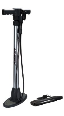 Foot Bicycle Pump With Bonus Hand Pump, 160 Psi Pressure Capacity
