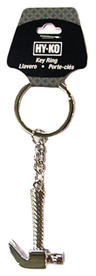 2.5 Inch Hammer Keychain - Durable Metal Construction, Perfect For Diy Enthusiasts