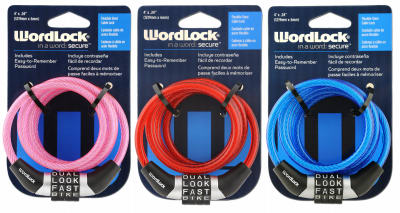 4-foot 4-dial 6mm Security Bike Lock - Model Cl-458-as
