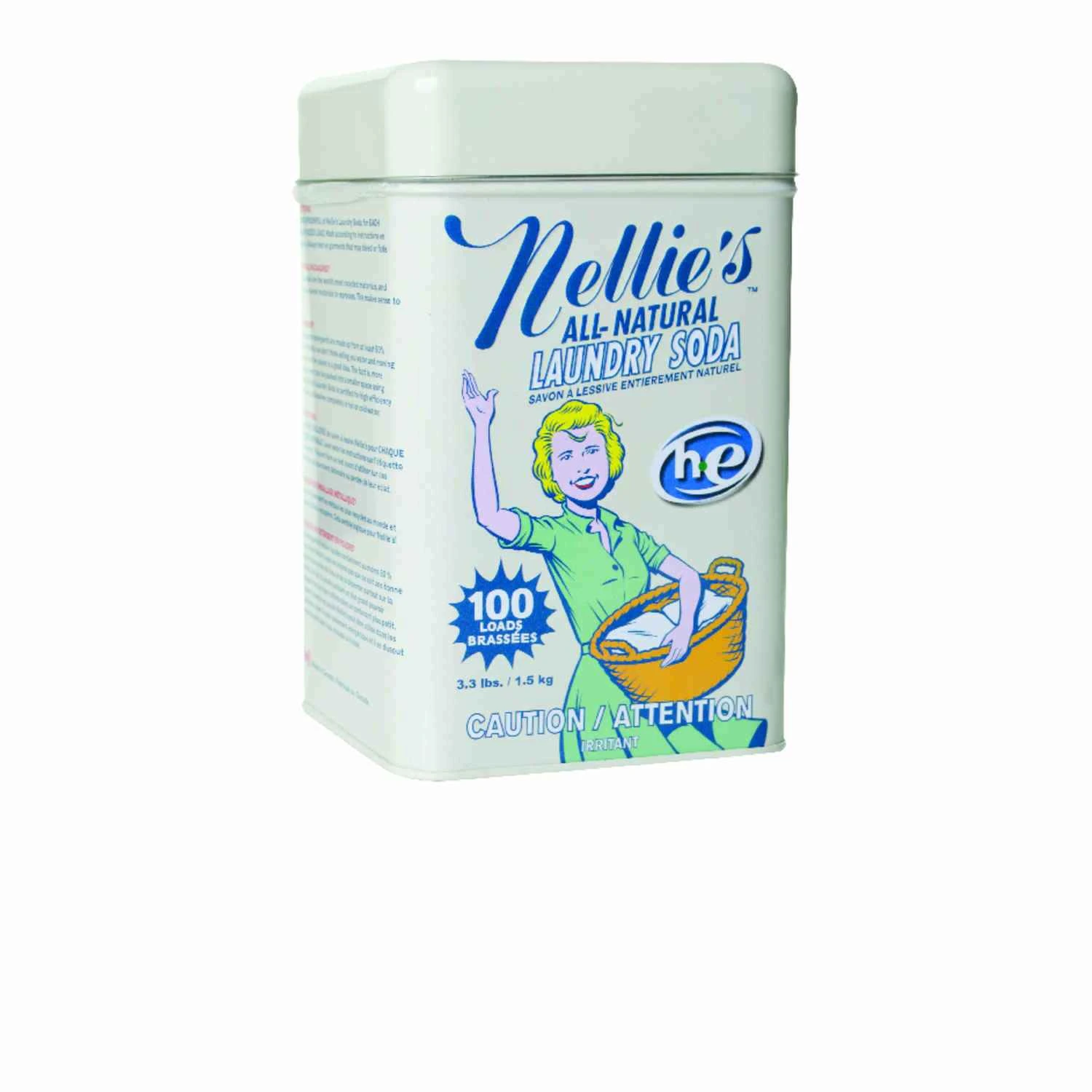 Fresh Scent Laundry Soda Powder 3-1/3 Lb. - Eco-friendly Cleaning Solution