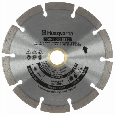 7 Inch Tsds Segmented Diamond Blade For Cutting Concrete And Masonry