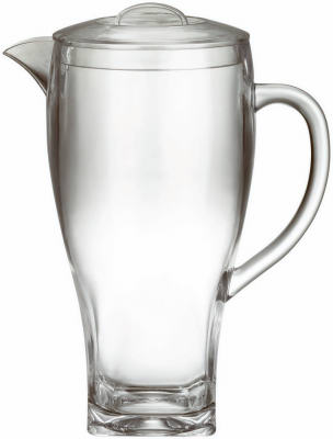 2-1/2 Quart Clear Acrylic Fanta Pitcher By Felli Housewares - Durable And Stylish