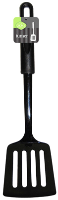 12.5 Inch Black Spatula Turner - Cooks Kitchen Model 8250