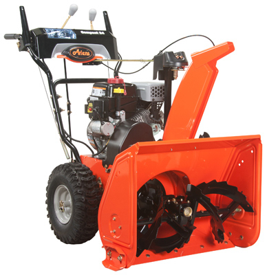 Compact Sno-thro Snow Blower, 2-stage, 208cc Engine, 24-inch Width