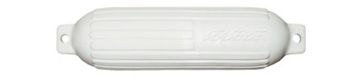 4x16 Inch White Boat Fender - Durable Marine Protection