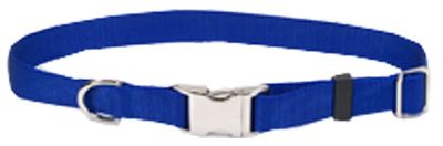 Adjustable Blue Nylon Dog Collar 3/4 X 12-18 Inches Model 61601 A Blu18