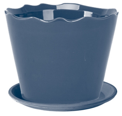 5.91 Inch Teal Cylindrical Planter For Indoor And Outdoor Use