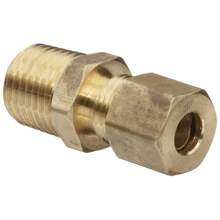 1/4 Inch X 1/4 Inch Compression X Male Iron Pipe Fitting