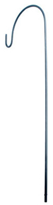 Shepherds Hook, Black Steel, 36-inch For Hanging Plants And Decorations