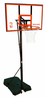 Spalding Portable Nba Basketball Hoop, 44 X 30-inch Backboard, Model 73351