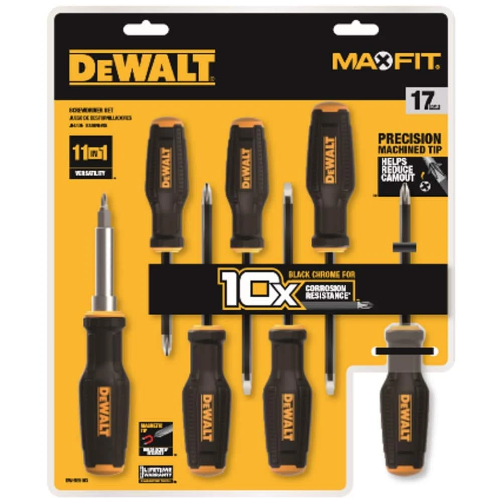 Screw Driver Set, Black - 17 Piece Precision Tool Kit