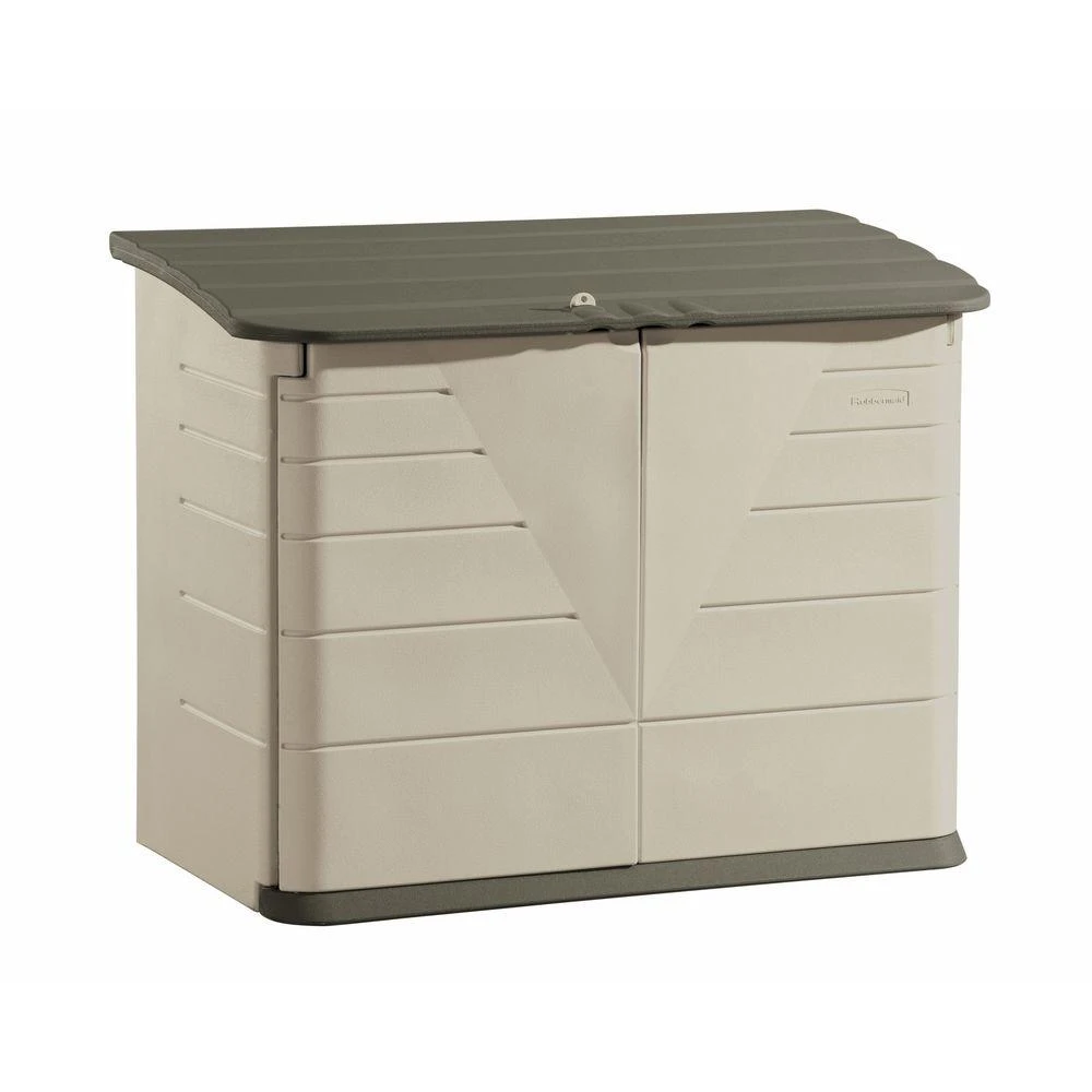2 Ft. 7 In. X 5 Ft. Horizontal Resin Storage Shed - Durable & Weather Resistant
