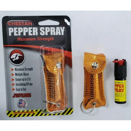 Pepper Spray - Orange Snake Design, Compact Self-defense Tool