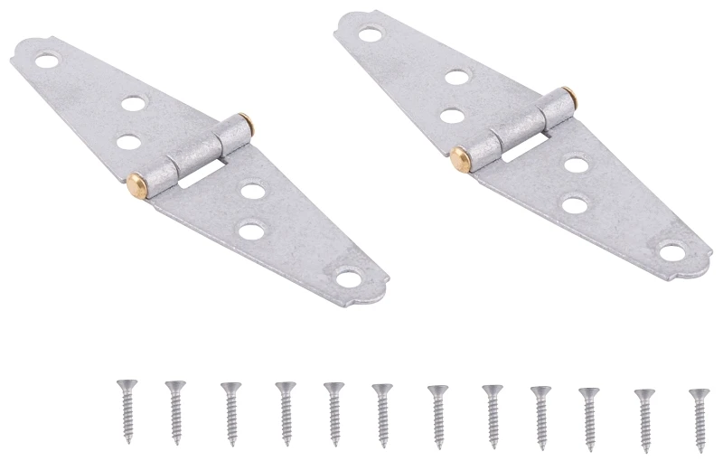 2 Inch Galvanized Steel Strap Hinge For Left Or Right Doors