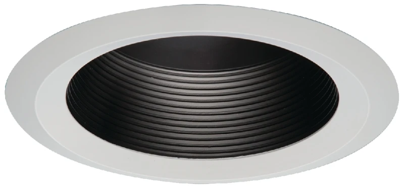 6 Inch Full Cone Baffle Trim With Self-flange For Recessed Downlighting