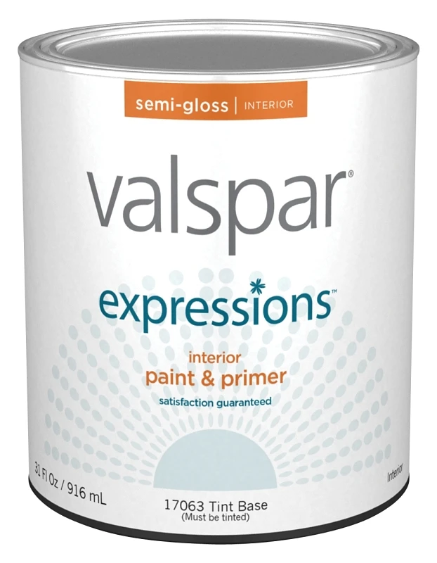 Expressions Interior Paint Satin Gloss Tint Quart