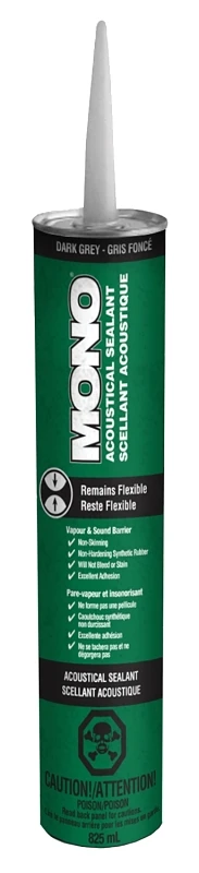 Mono Acoustical Sealant 825 Milliliters For Soundproofing And Air Barrier Sealing