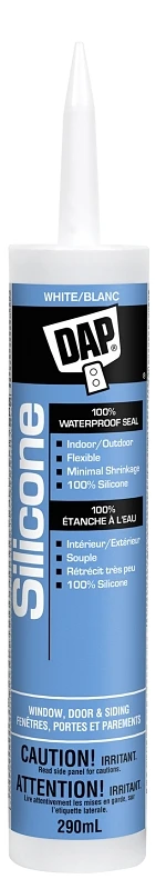 100% Silicone Rubber Sealant 300ml White For Interior And Exterior Use