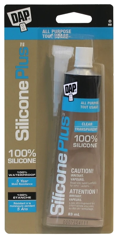 Silicone Plus Premium Silicone Rubber Sealant 83ml For Interior And Exterior Use